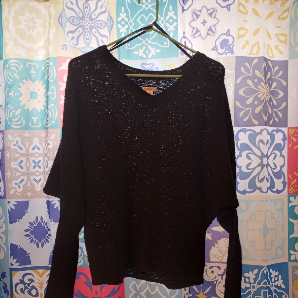 Black sweater